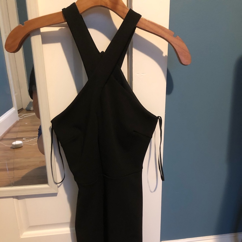 black dress